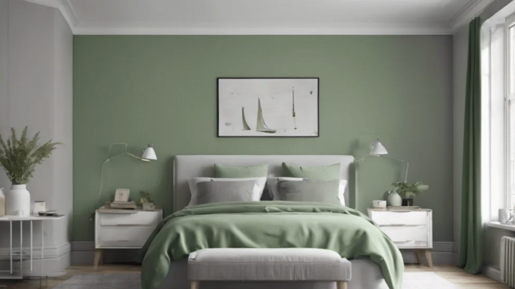 Green and White